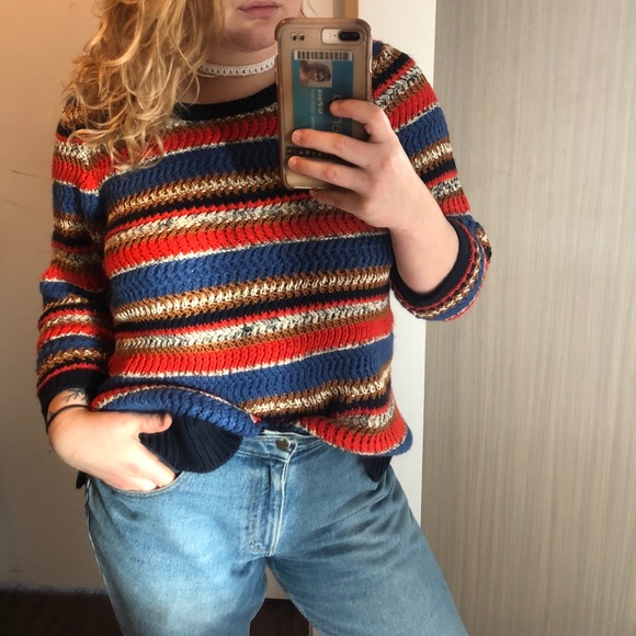 Funky 70s Sweater - Picture 1 of 2